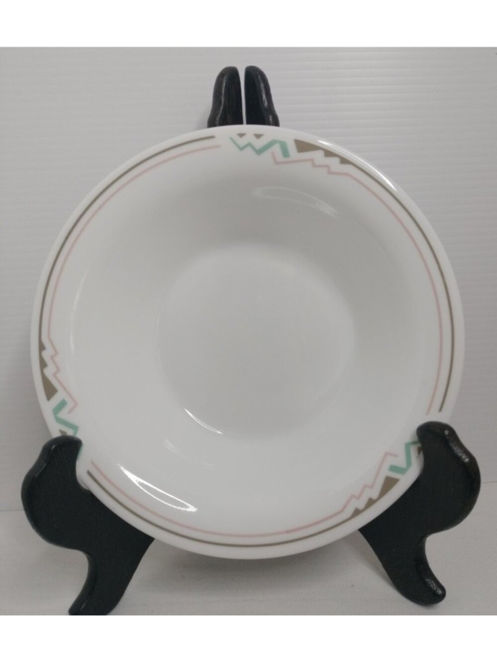 Comcor by Corning Corelle Brown Band Set of 4  Bowl 6"1/4x1"5